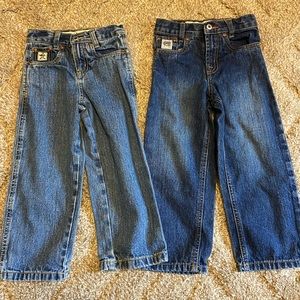 2 pairs size 4T CINCH jeans
